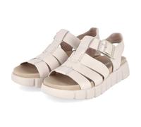 Gabor Sandalen Beige - Gr. 41 - Textil und Synthetik