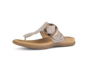 Gabor Sandalen für Damen, beige, Größe 43 EU
