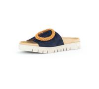 Gabor Damen Pantoletten, Frauen Slipper,Best Fitting,Sommerschuhe,sommerclogs,Sandalen,Freizeitschuhe,Schlupfschuhe,Mules,Atlantik,37 EU / 4 UK