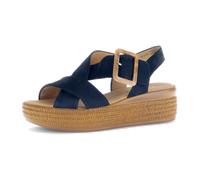 Gabor Sandalen für Damen, blau, Größe 40 ½ EU / 7 UK