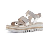 Gabor Sandalen für Damen, gold, Größe 42 EU / 8 UK