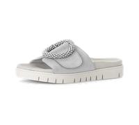 Gabor Damen Pantoletten, Frauen Slipper,Best Fitting,schluepfschuhe,Slides,Slip-ons,Backless Slipper,Mules,Gartenschuhe,Light Grey,41 EU / 7.5 UK
