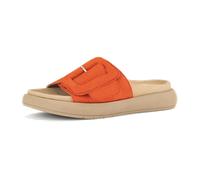Gabor Pantolette 47238326 Damen Orange Ziegenveloursleder Plateau Größe 40