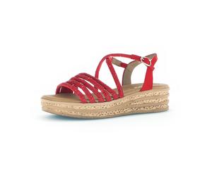 Gabor Sandalen für Damen, rot, Größe 38 ½ EU / 5,5 UK
