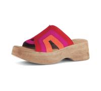 Gabor Fashion Plateau Pantolette rot pink 64.521.15 für Damen, rot, Gr. 39 EU / 6 UK