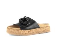Gabor Damen Pantoletten, Frauen Slipper,Best Fitting,Slides,Slip-ons,Backless Slipper,Mules,Gartenschuhe,Sommerschuhe,schwarz,40 EU / 6.5 UK