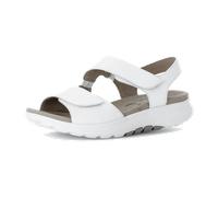 Gabor RollingSoft Sandale weiß Glattleder 66.815.50 für Damen, weiß, Gr. 42 EU / 8 UK