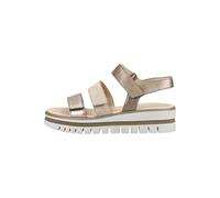 Plateausandaletten GABOR "Plateau Sandale", Damen, Gr. 43, beige, Schuhe (43755761-43) beige