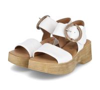 Riemchensandale GABOR "Gabor Sandalen Nappaleder", Damen, Gr. 38,5, braun (latte), Nappaleder, Schuhe Riemchensandale (52954860-38,5) latte