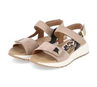 Gabor Sandalen - Gr. 39 - Beige - Rauleder