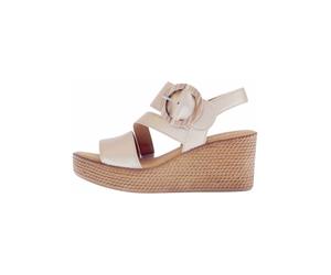 Gabor Sandalen Leder Champagner - 40,5