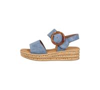 Gabor Damen Plateausandalen, Frauen Sandalen,Best Fitting,Denim (18),36 EU / 3.5 UK