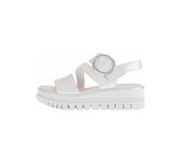 Gabor Sandalen Leder Silber - 38,5
