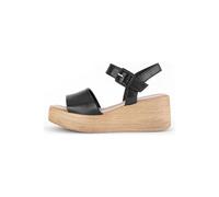 Gabor® Nappaleder Sandalen, schwarz, 40 Schwarz