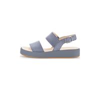 Gabor Sandalen Veloursleder Blau/Grau - 38,5