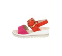 Gabor Sandalen Veloursleder Orange Multi - 39