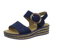 Gabor - Sandalette flacher Absatz blau