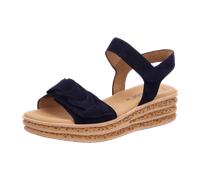 Gabor Sandalette Keilsohle für Damen, blau, Größe 35 ½ EU / 3 UK