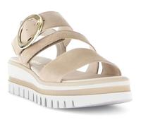 Plateausandaletten GABOR "Plateau Sandale", Damen, Gr. 38, beige, Schuhe (42291553-38) beige