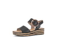 Gabor - Sandaletten - bis 30mm - Sportboden schwarz - Gr. - 7 UK