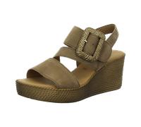Gabor Damen Keilsandalen, Frauen Sandalen,Best Fitting,Peanut (14),38.5 EU / 5.5 UK