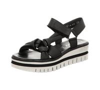 Gabor SanKeilSchwarzNappa für Damen, schwarz, Größe 40 ½ EU / 7 UK