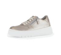 Gabor - Sneaker low Effektleder beige beige - Gr. - 6.5 UK
