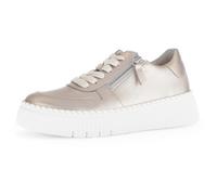 Gabor Damen Low-Top Sneaker, Frauen Halbschuhe,Best Fitting,dad Shoes,straßenschuhe,Strassenschuhe,Sportschuhe,Puder (Natur),37.5 EU / 4.5 UK