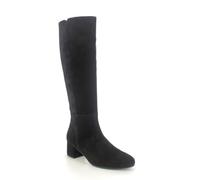 Stiefel GABOR "Gabor Stiefel Veloursleder", Damen, Gr. 40, schwarz, Veloursleder, casual, Schuhe (57340152-40) schwarz