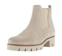 Gabor Schlupf/Reißverschlussstiefelette Kaltfutter für Damen, beige, Größe 40 ½ EU / 7 UK