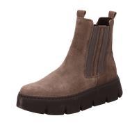 Gabor - Schlupf-, Reißverschlussstiefelette - Sportboden beige kombi - Gr. - 5½ UK