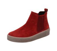 Gabor - Schlupf-, Reißverschlussstiefelette - Sportboden rot - Gr. - 4½ UK
