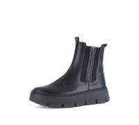 Gabor - Schlupf-, Reißverschlussstiefelette - Sportboden schwarz - Gr. - 6½ UK