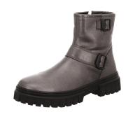 Gabor comfort - Schlupf-, Reißverschlussstiefelette - Sportboden silber - Gr. - 42 EU | 8 UK