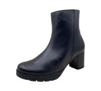 Gabor - Schlupfstiefelette klassisch, mit Absatz ab 25mm schwarz - Gr. - 40.5 EU | 7 UK