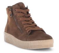 Gabor Fashion Damen-Schnürstiefelette Reh-Braun