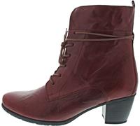 Gabor Damen Schnürstiefeletten, Frauen Stiefeletten,Kurzstiefel,uebergangsschuhe,uebergangsstiefel,Chukka Boots,Boots,Dark-red,37.5 EU / 4.5 UK