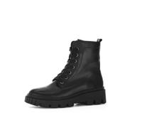 Gabor Damen Combat Boots, Frauen Stiefeletten,Stiefel,Bootee,Booties,halbstiefel,Kurzstiefel,uebergangsschuhe,schwarz,40 EU / 6.5 UK
