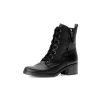 Gabor - Schnürstiefelette klassisch, mit Absatz ab 25mm schwarz, 39 EU | 6 UK