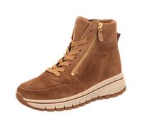 Gabor Shoes Schnürstiefelette - Braun Veloursleder : 41 : Normal