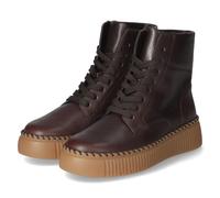 Gabor Schnürstiefeletten - Gr. 38 - Braun - Glattleder