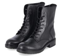 Schnürstiefelette GABOR, Damen, Gr. 41, schwarz, Kalbsleder, unifarben, Schuhe Schnürstiefelette, Blockabsatz, Schnürboots in Komfortweite H (= sehr weit) (71007659-41) schwarz