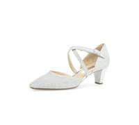Gabor Spangenpumps 01.363.61 Leder Silber Größe 37,5
