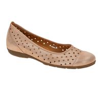 Gabor Schuhe Ballerina rose gold metallic 64.169.60 für Damen, rosa, Gr. 40 ½ EU / 7 UK