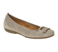 Gabor Schuhe Ballerina Slipper grau kiesel 74.166.12 - Größe 37