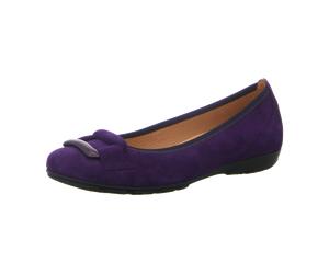 Gabor Schuhe Ballerina Slipper lila Samt 54.166.13 für Damen, lila, Größe 35 EU / 2,5 UK