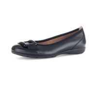 Gabor 74.166.27 schwarz - Ballerina - Halbschuhe - Slipper für Damen - Größe 39