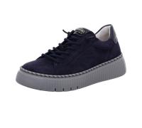 Gabor Schuhe blau Plateau Sneakers Strass-Schmuck 73.243.16 für Damen, blau, Größe 35 ½ EU / 3 UK