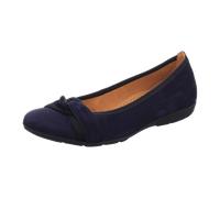 Gabor Damen Klassische Ballerinas, Frauen Flats,Sommerschuhe,Slipper,Ballerina-Schuhe,Ballett-Schuhe,Ballet-Flats,Atlantik,38.5 EU / 5.5 UK