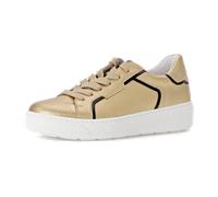 Gabor Schuhe gold schwarz Sneakers 63.210.63 für Damen, gold, Größe 41 EU / 7,5 UK